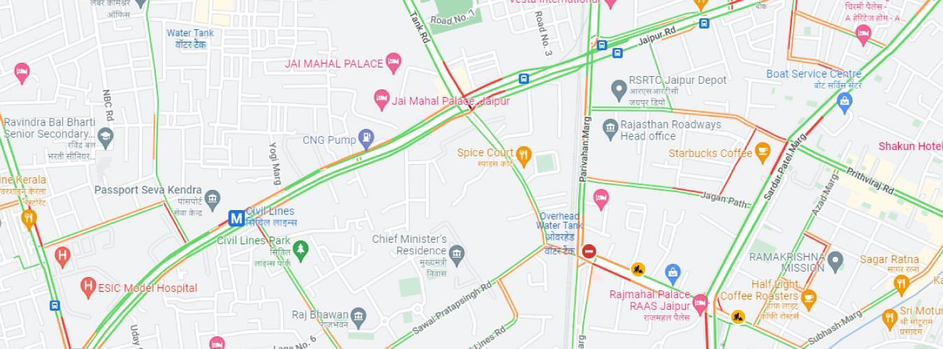 Jaipur Map